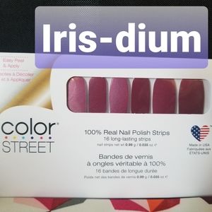 Color Street Iris-dium (metallic set)